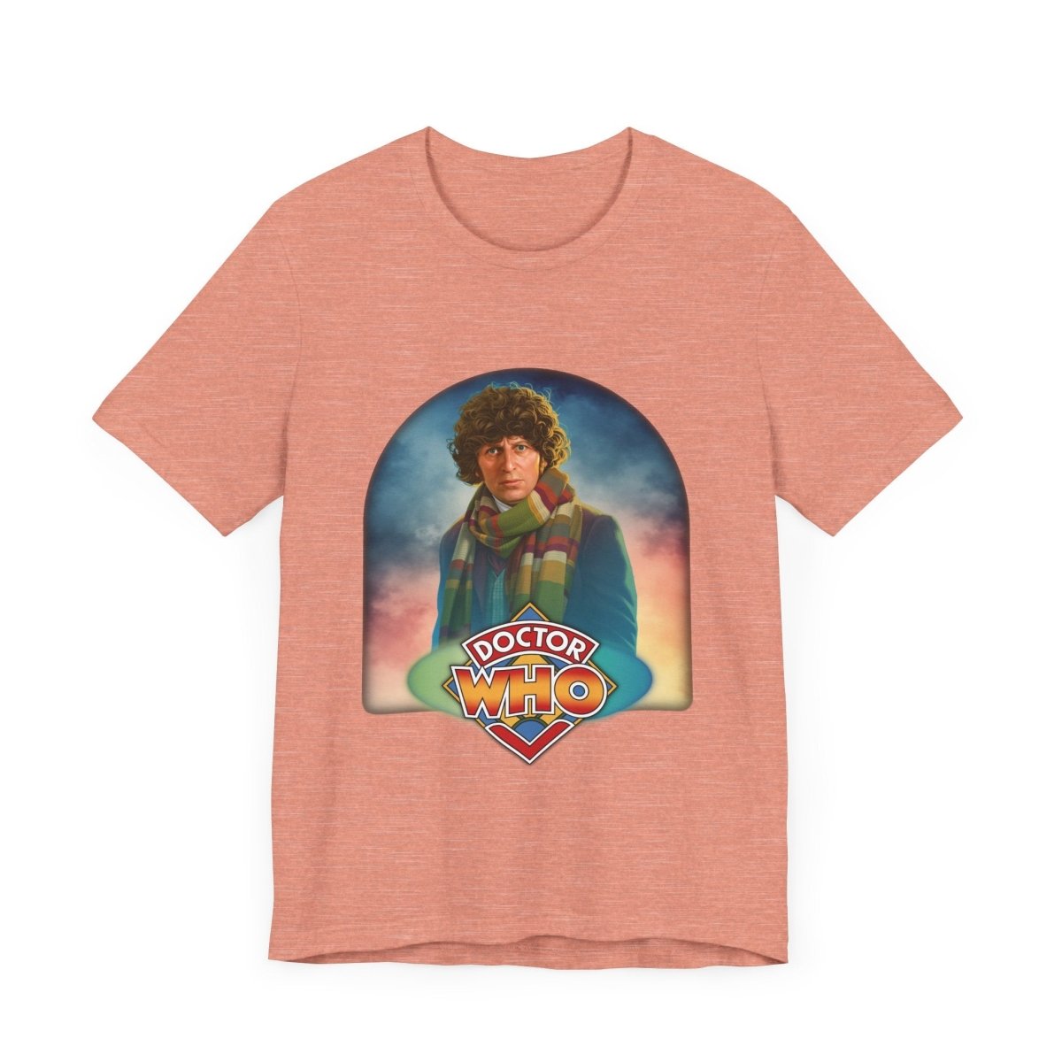 4th Doctor (Tom Baker) and Doctor Who logo. - soapbox169 - A Little Gift Shop