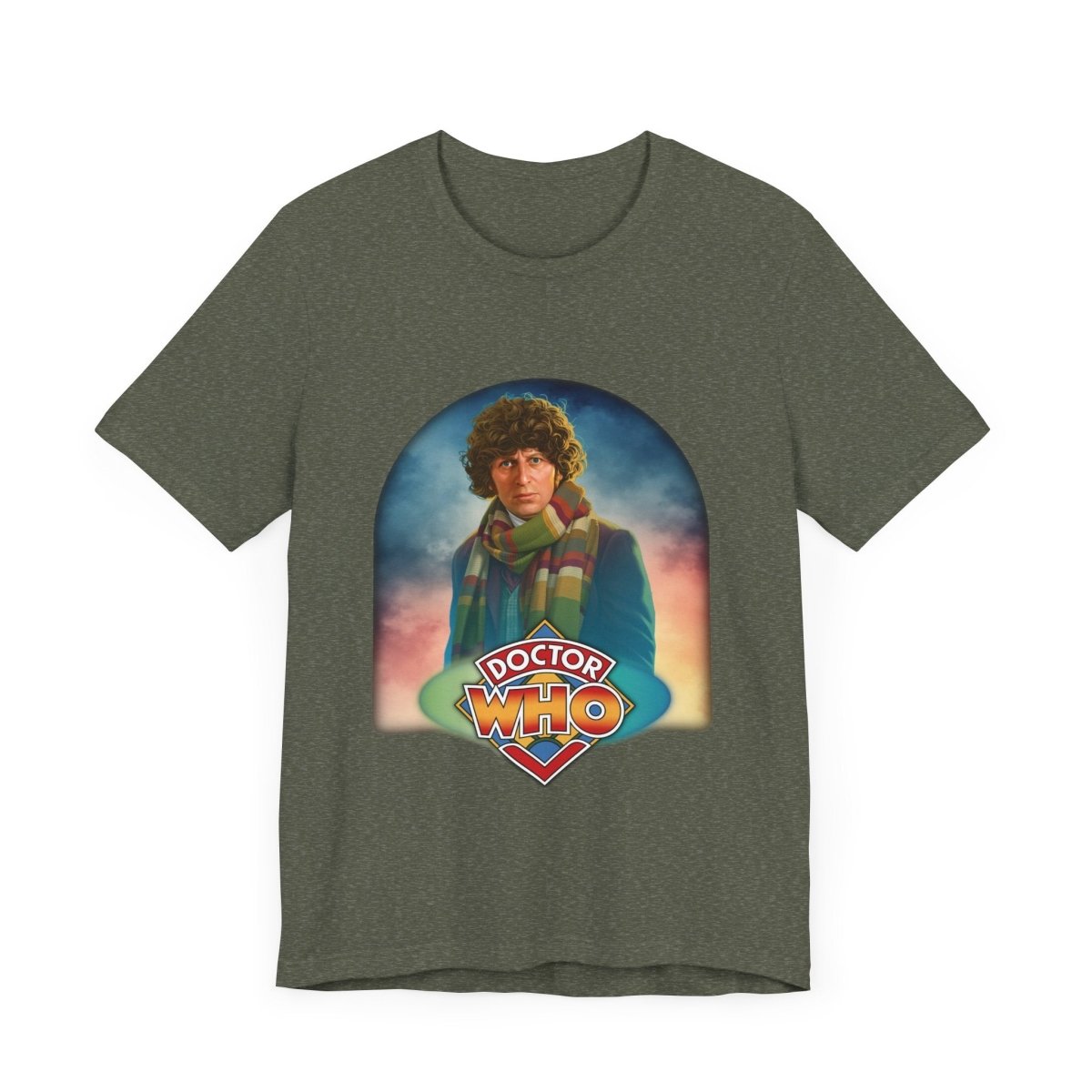 4th Doctor (Tom Baker) and Doctor Who logo. - soapbox169 - A Little Gift Shop