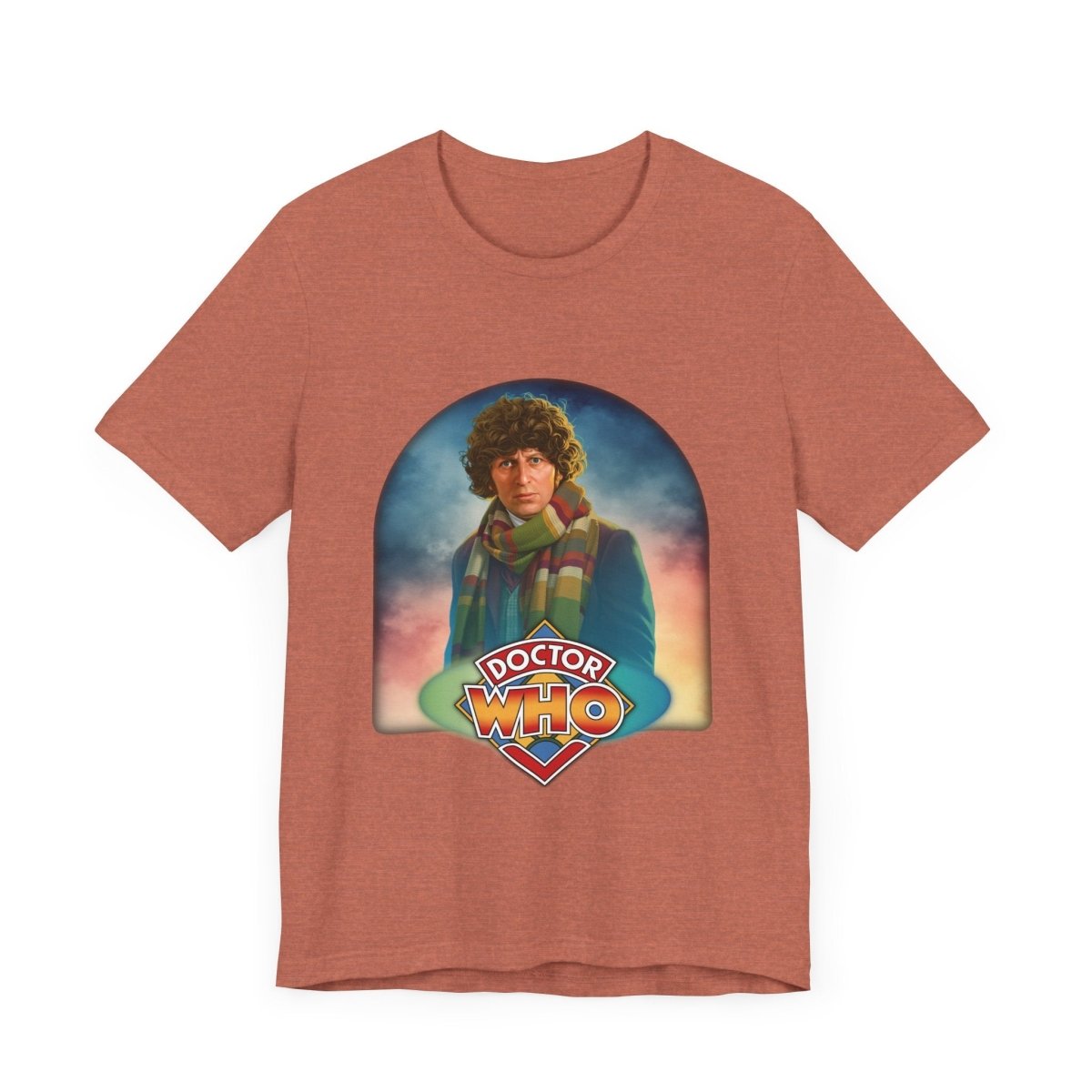 4th Doctor (Tom Baker) and Doctor Who logo. - soapbox169 - A Little Gift Shop