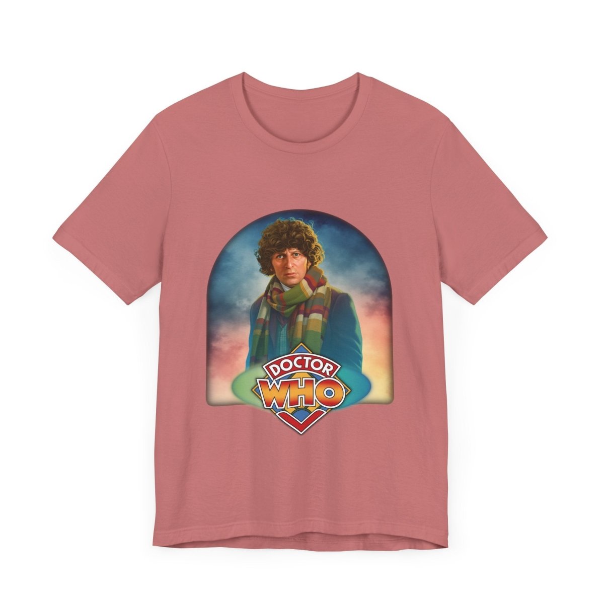 4th Doctor (Tom Baker) and Doctor Who logo. - soapbox169 - A Little Gift Shop