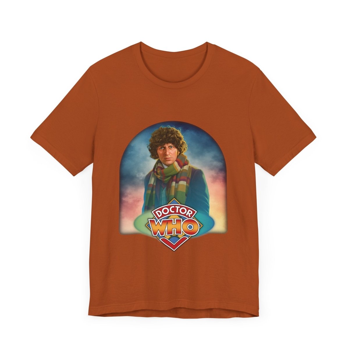 4th Doctor (Tom Baker) and Doctor Who logo. - soapbox169 - A Little Gift Shop