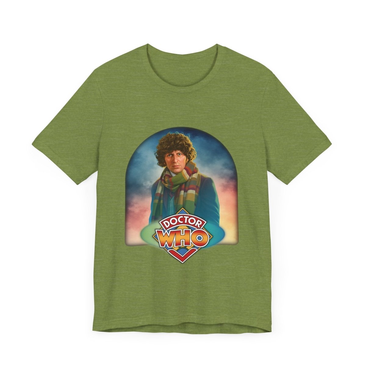 4th Doctor (Tom Baker) and Doctor Who logo. - soapbox169 - A Little Gift Shop