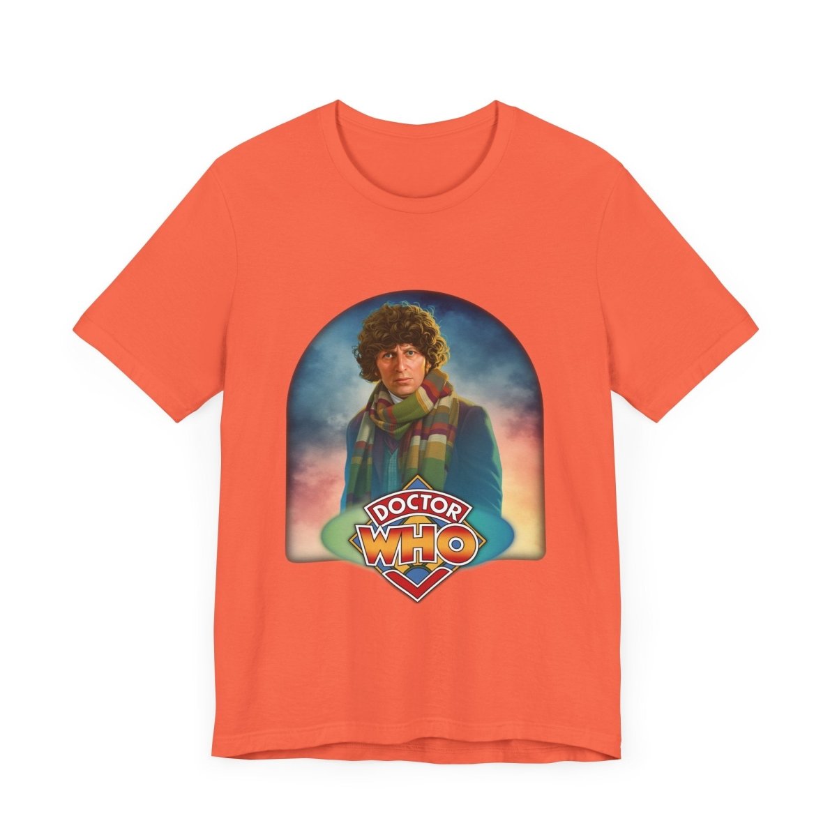 4th Doctor (Tom Baker) and Doctor Who logo. - soapbox169 - A Little Gift Shop
