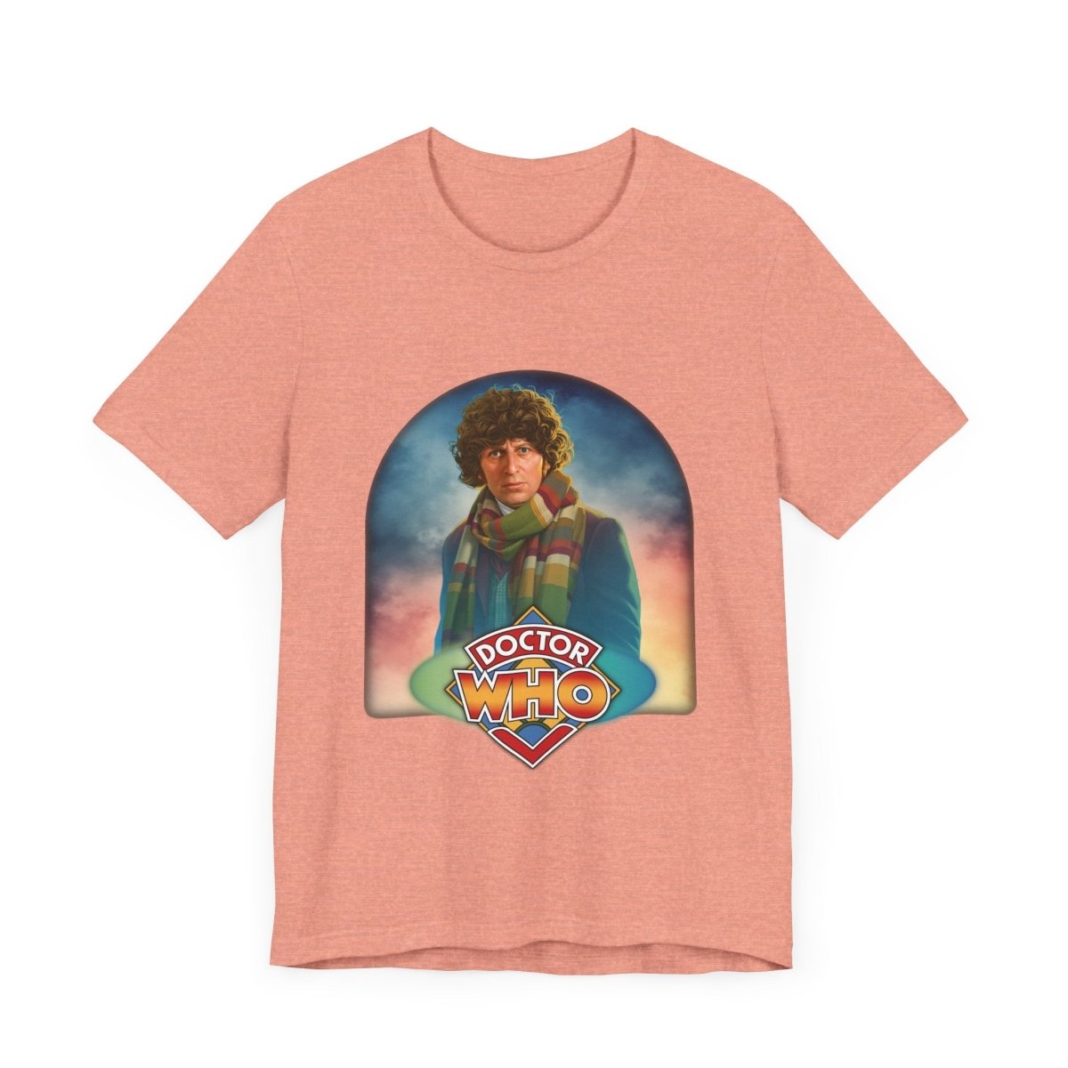 4th Doctor (Tom Baker) and Doctor Who logo. - soapbox169 - A Little Gift Shop