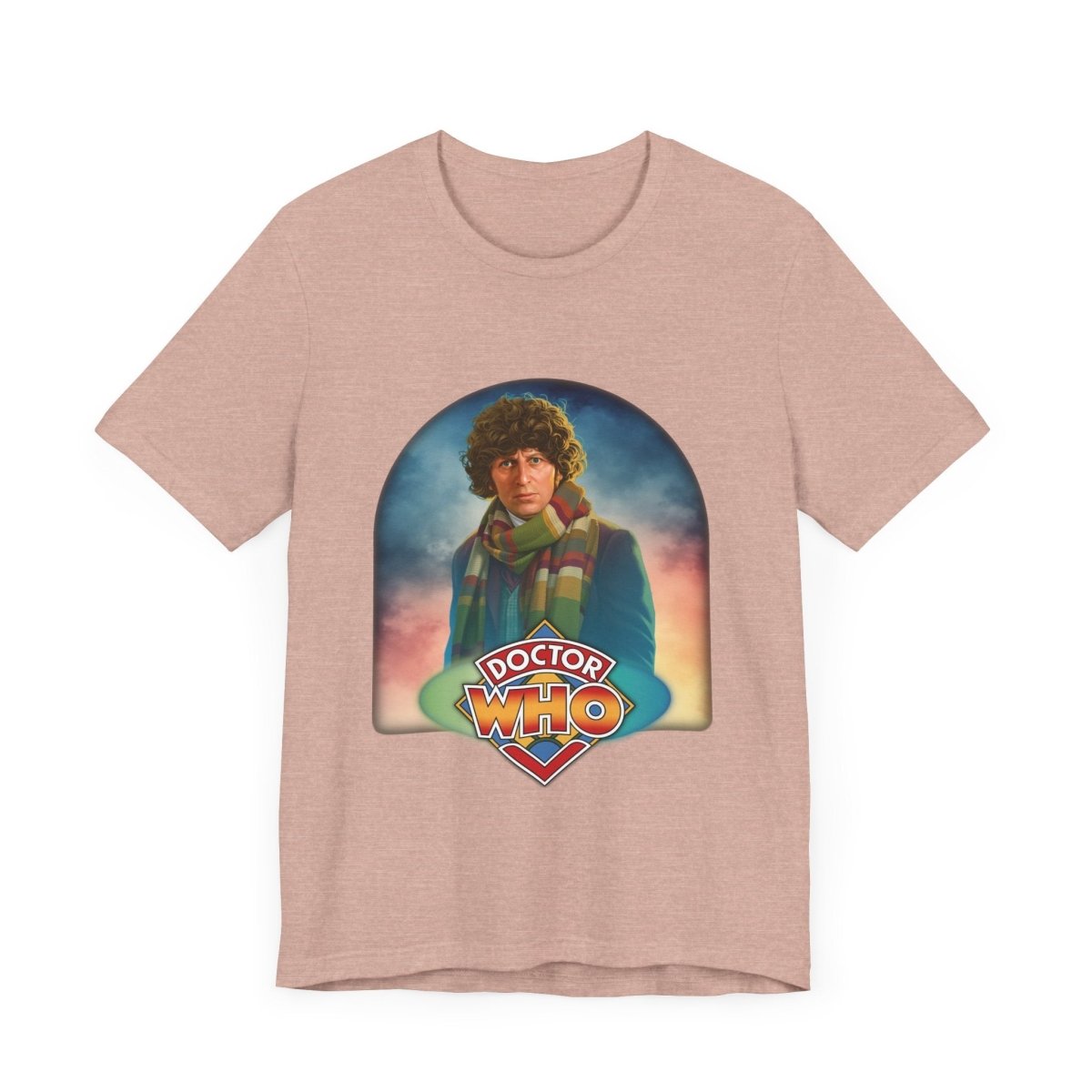 4th Doctor (Tom Baker) and Doctor Who logo. - soapbox169 - A Little Gift Shop