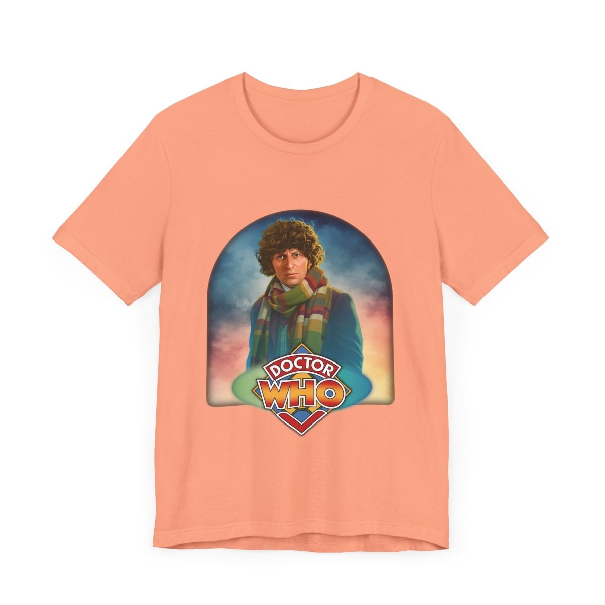 4th Doctor (Tom Baker) and Doctor Who logo. - soapbox169 - A Little Gift Shop