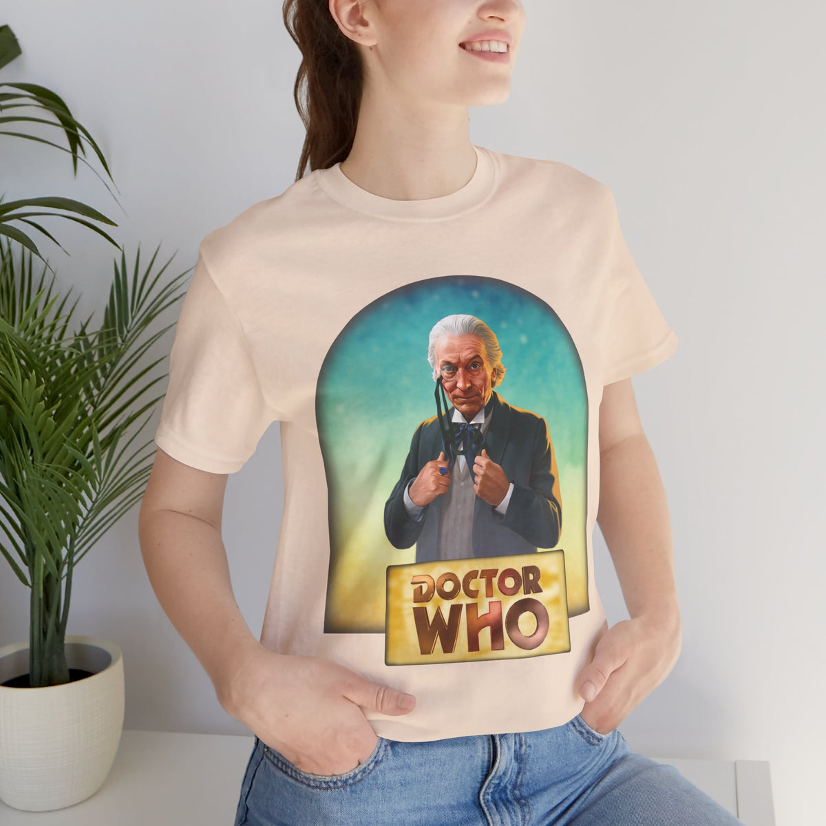 Doctor Who 1st Doctor Logo T-shirt — William Hartnell