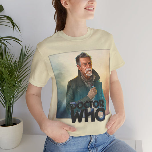 Doctor Who The War Doctor John Hurt and Doctor Who logo