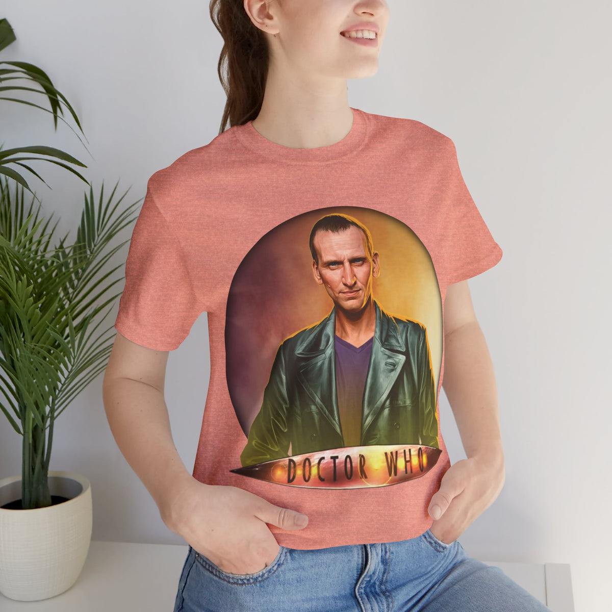 Doctor Who 9th Doctor Logo T-shirt — Christopher Eccleston