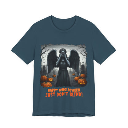 Doctor Who Weeping Angel Halloween T-shirt — Stolen Pumpkins