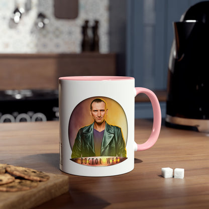 Doctor Who 9th Doctor Logo Mug — Christopher Eccleston