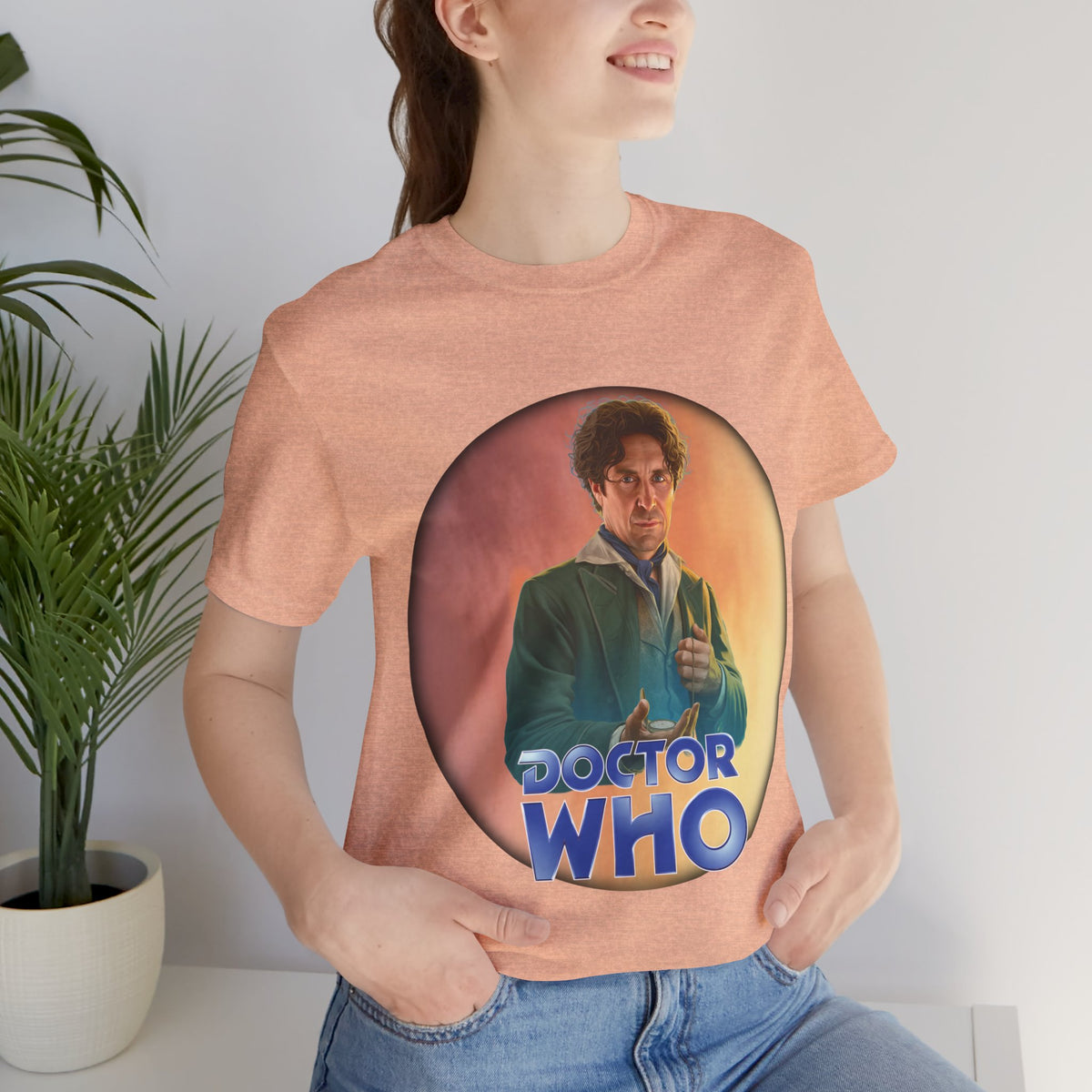 Doctor Who 8th Doctor Logo T-shirt — Paul McGann