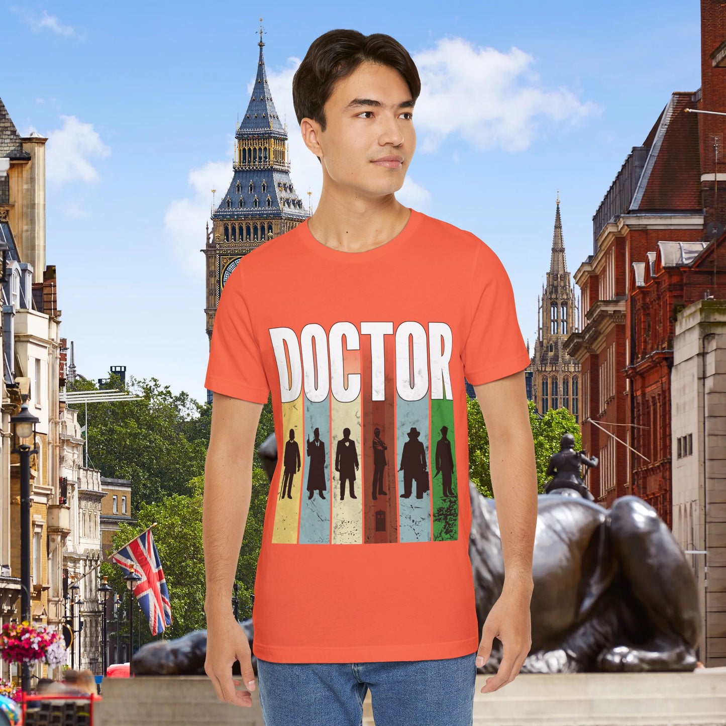 Doctor Who Doctor Silhouette Generally Awesome T-shirt