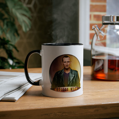 Doctor Who 9th Doctor Logo Mug — Christopher Eccleston