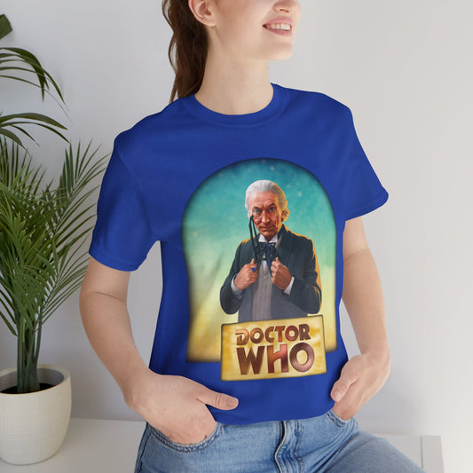 Doctor Who 1st Doctor Logo T-shirt — William Hartnell