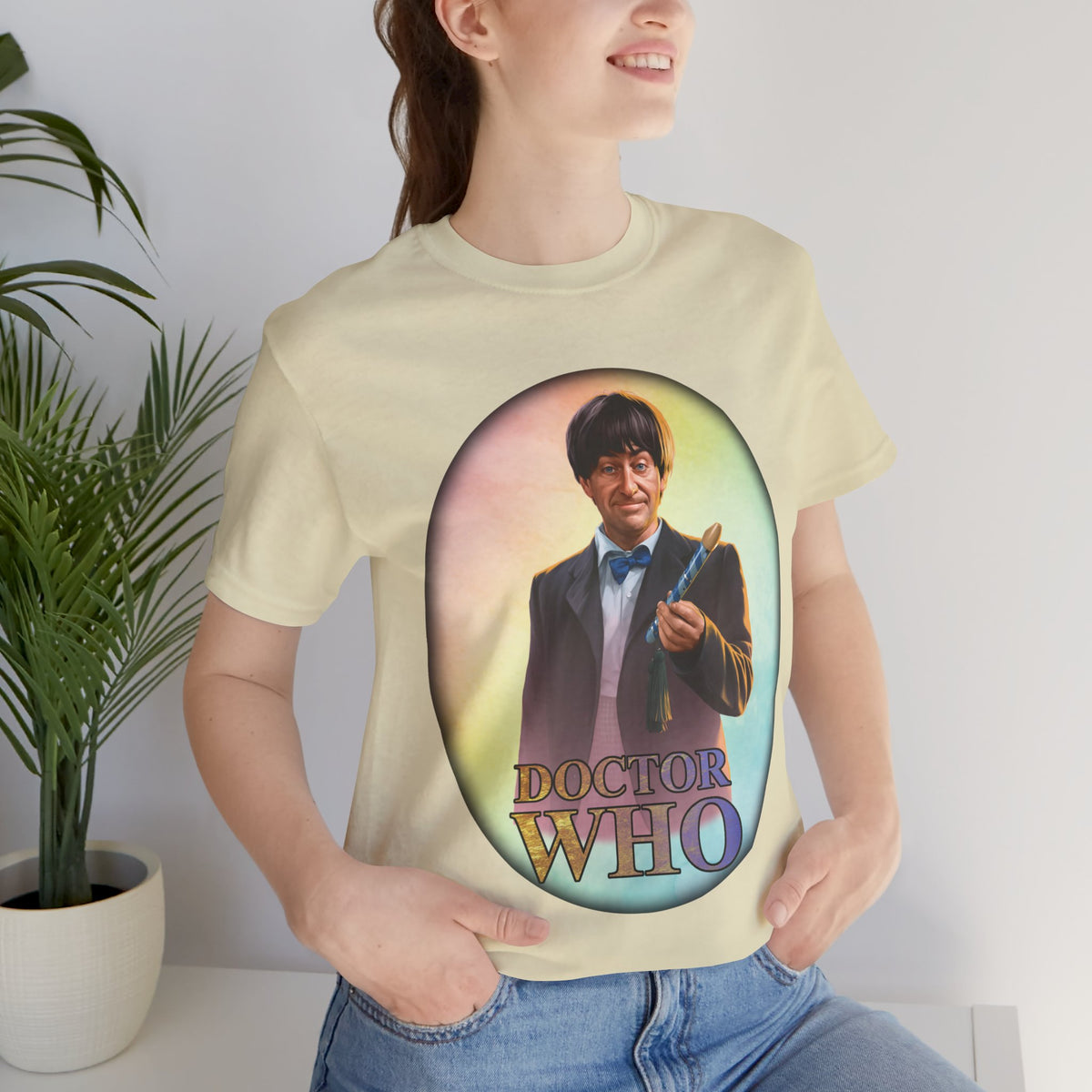 Doctor Who 2nd Doctor Logo T-shirt — Patrick Troughton