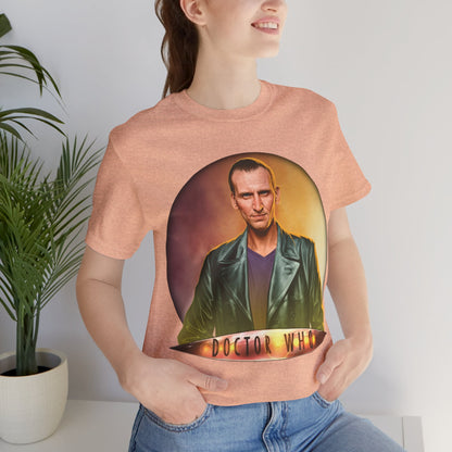 Doctor Who 9th Doctor Logo T-shirt — Christopher Eccleston