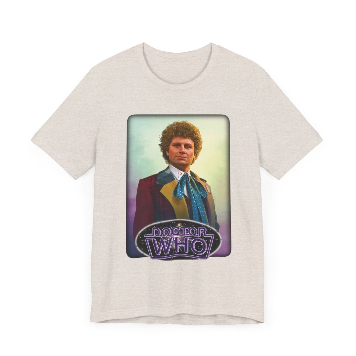 6th Doctor (Colin Baker) and Doctor Who logo. - soapbox169 - A Little Gift Shop