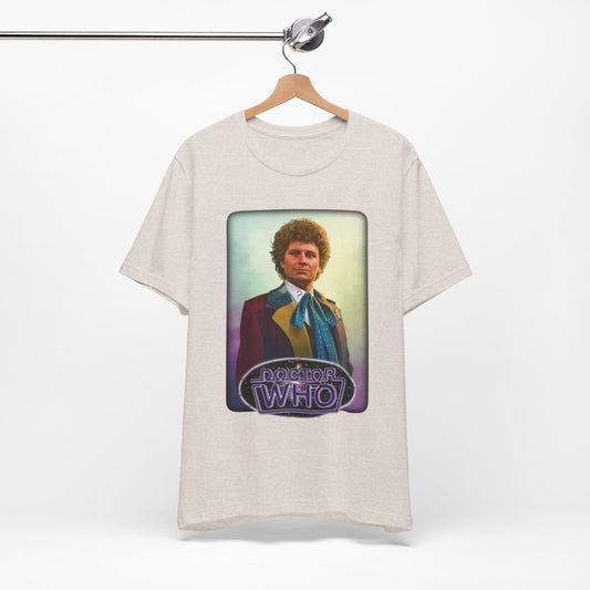 6th Doctor (Colin Baker) and Doctor Who logo. - soapbox169 - A Little Gift Shop