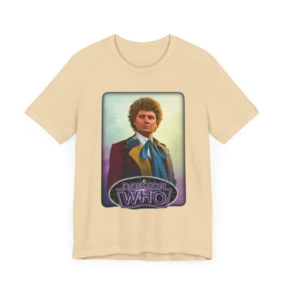 6th Doctor (Colin Baker) and Doctor Who logo. - soapbox169 - A Little Gift Shop