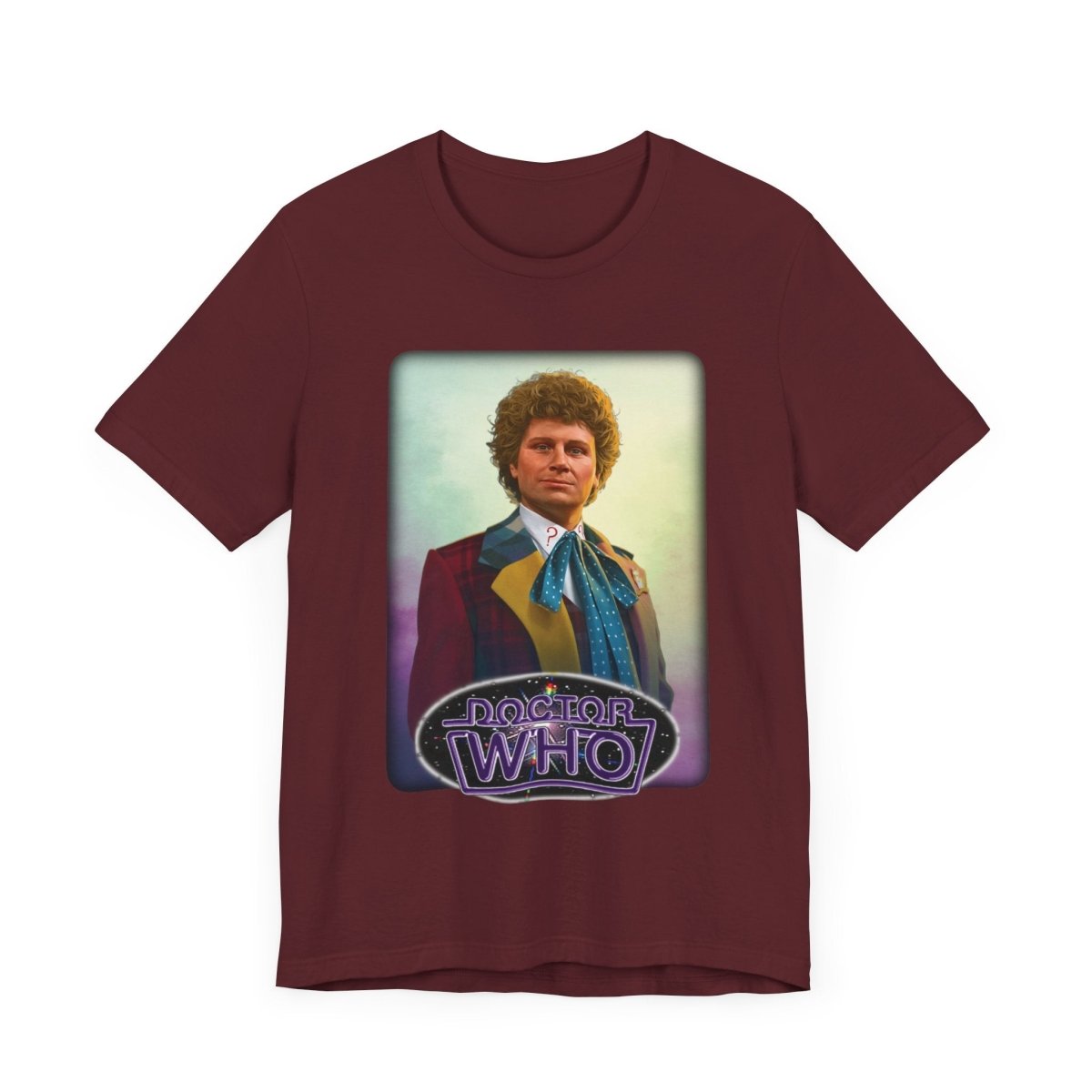 6th Doctor (Colin Baker) and Doctor Who logo. - soapbox169 - A Little Gift Shop