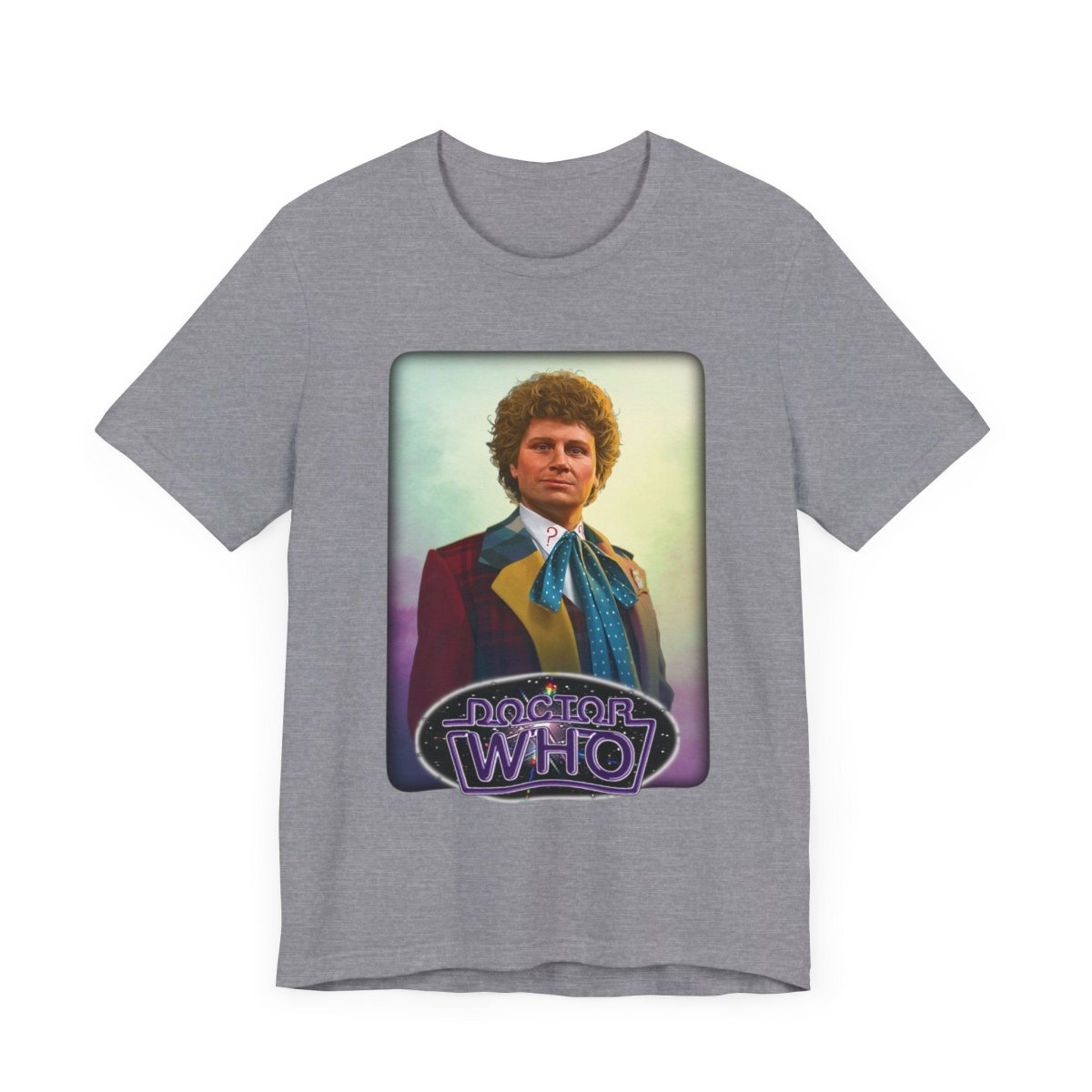 6th Doctor (Colin Baker) and Doctor Who logo. - soapbox169 - A Little Gift Shop