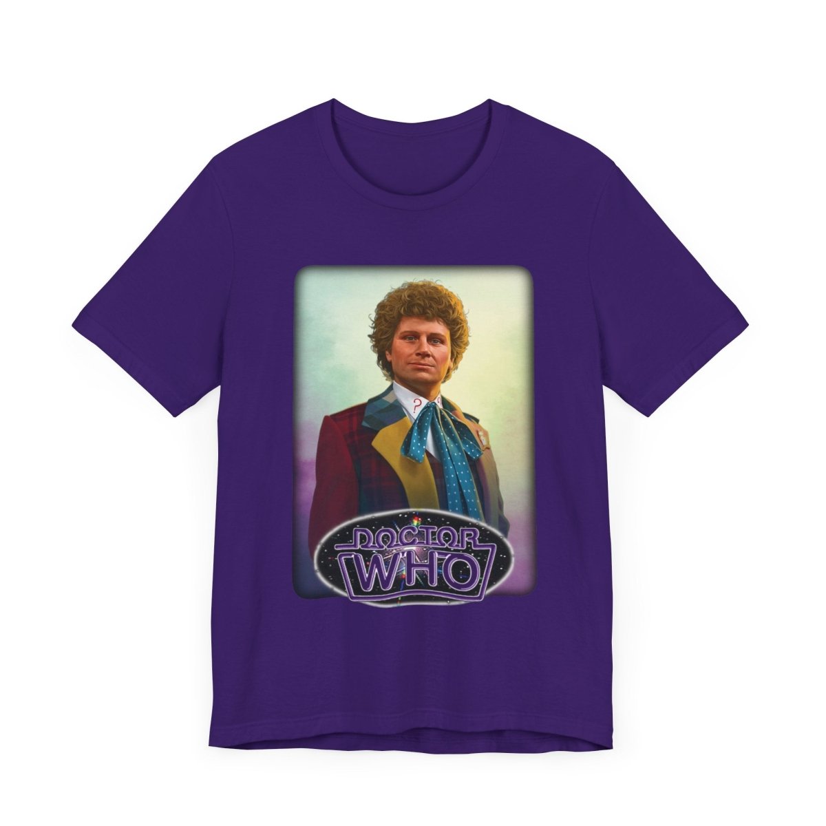 6th Doctor (Colin Baker) and Doctor Who logo. - soapbox169 - A Little Gift Shop