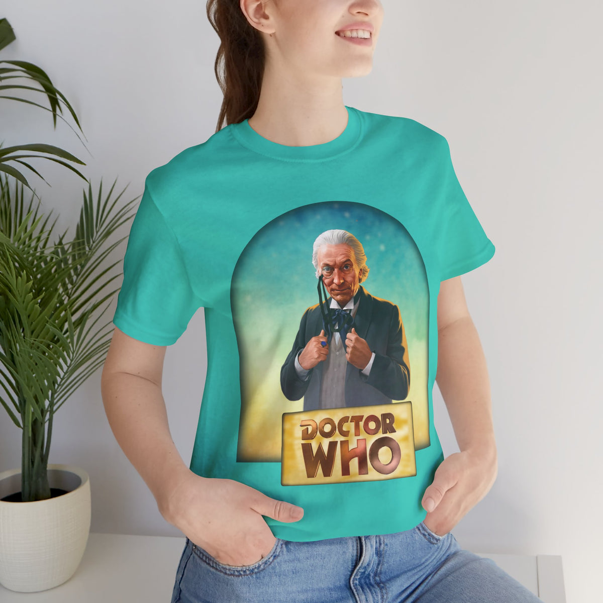Doctor Who 1st Doctor Logo T-shirt — William Hartnell
