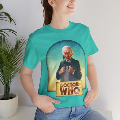 Doctor Who 1st Doctor Logo T-shirt — William Hartnell