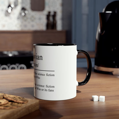 Doctor Who Definition of a Whovian Mug