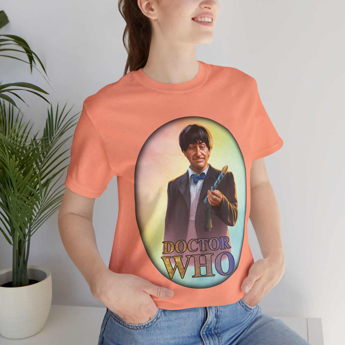Doctor Who 2nd Doctor Logo T-shirt — Patrick Troughton