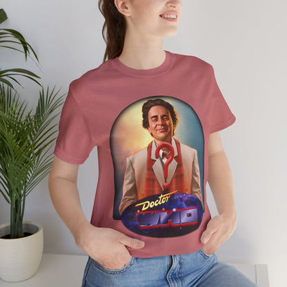 Doctor Who 7th Doctor Logo T-shirt — Sylvester McCoy