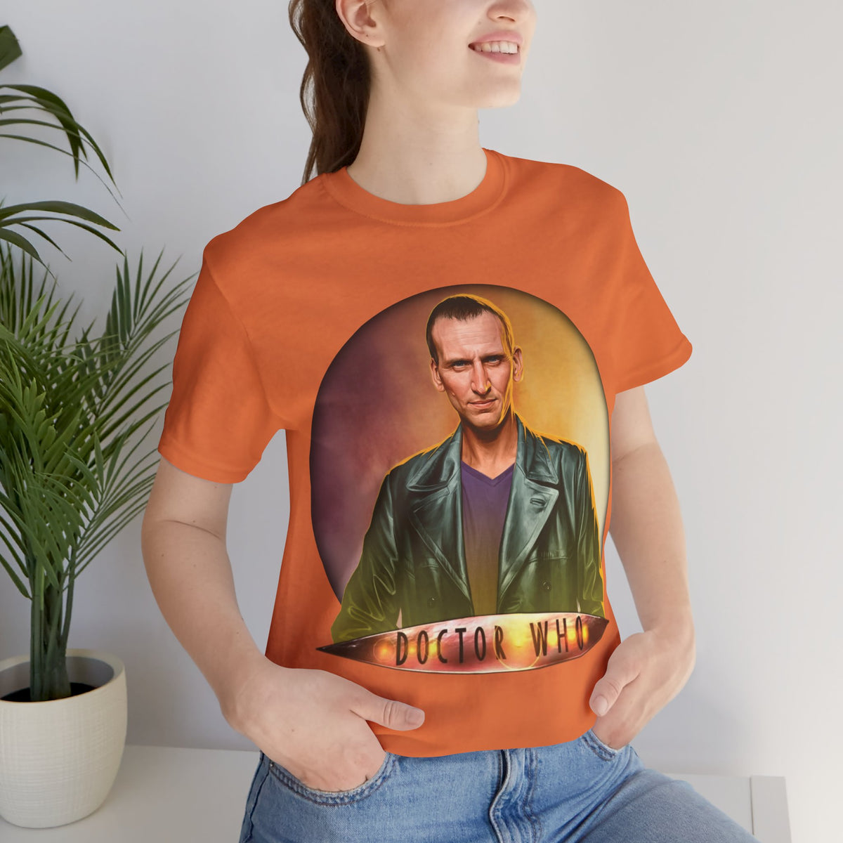 Doctor Who 9th Doctor Logo T-shirt — Christopher Eccleston