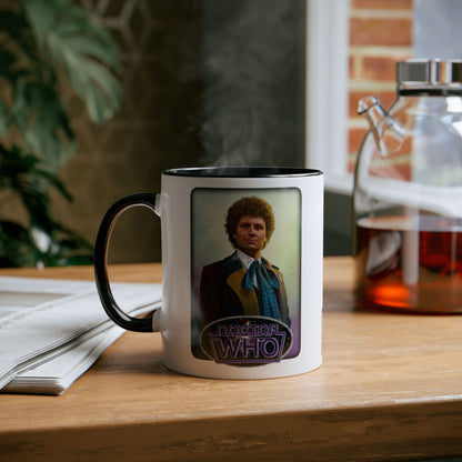 Doctor Who 6th Doctor Logo Mug — Colin Baker