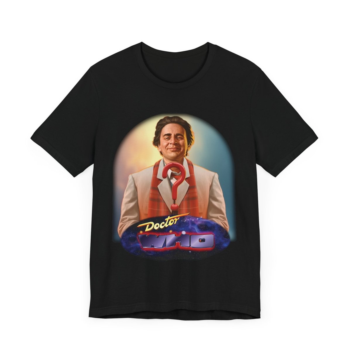 7th Doctor (Sylvester McCoy) and Doctor Who logo. - soapbox169 - A Little Gift Shop