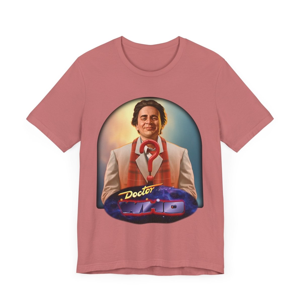 7th Doctor (Sylvester McCoy) and Doctor Who logo. - soapbox169 - A Little Gift Shop