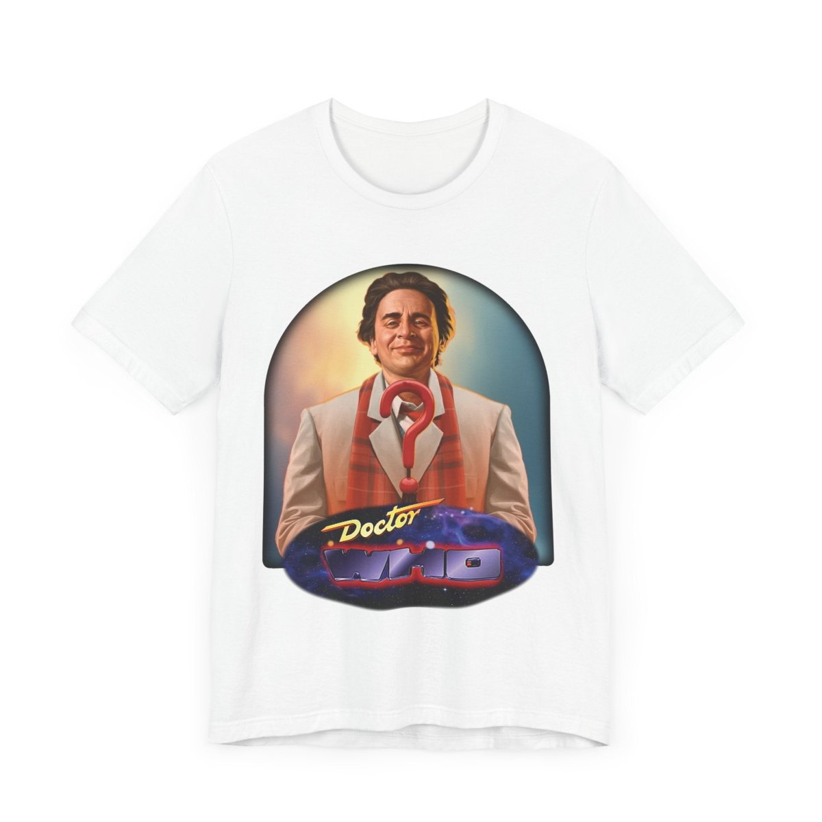 7th Doctor (Sylvester McCoy) and Doctor Who logo. - soapbox169 - A Little Gift Shop