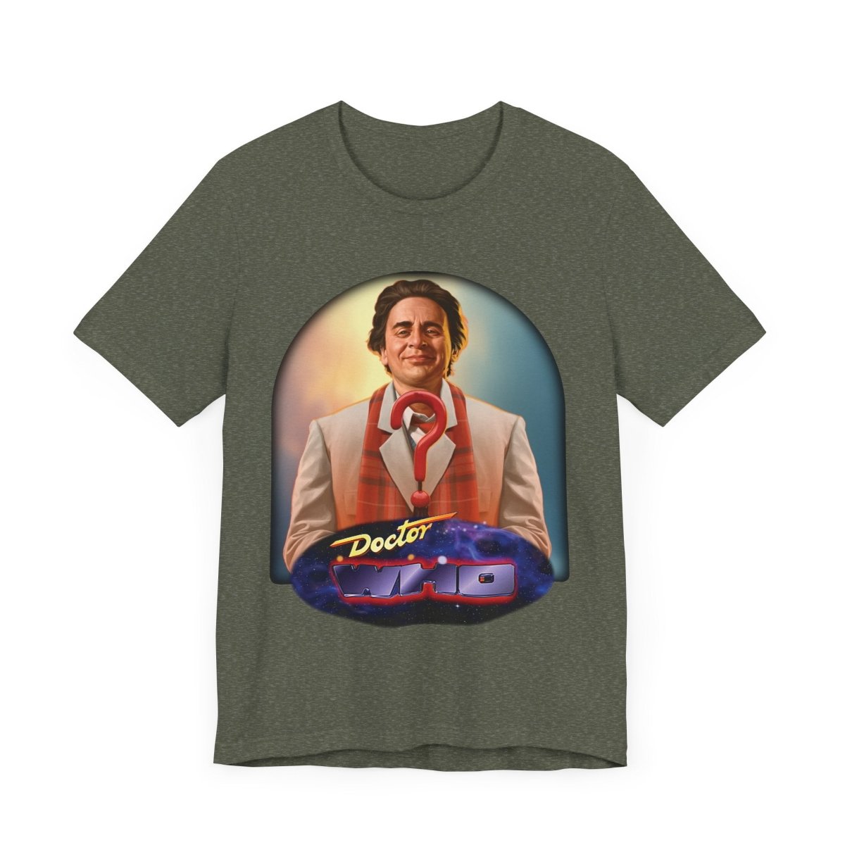 7th Doctor (Sylvester McCoy) and Doctor Who logo. - soapbox169 - A Little Gift Shop