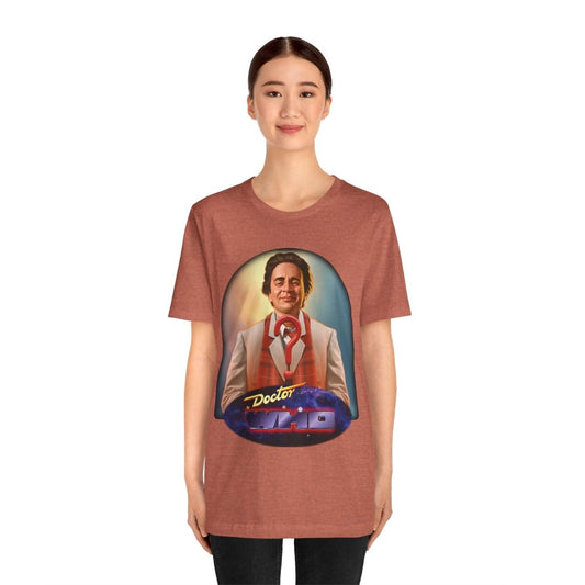 7th Doctor (Sylvester McCoy) and Doctor Who logo. - soapbox169 - A Little Gift Shop