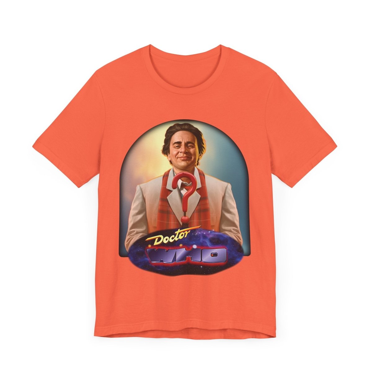 7th Doctor (Sylvester McCoy) and Doctor Who logo. - soapbox169 - A Little Gift Shop