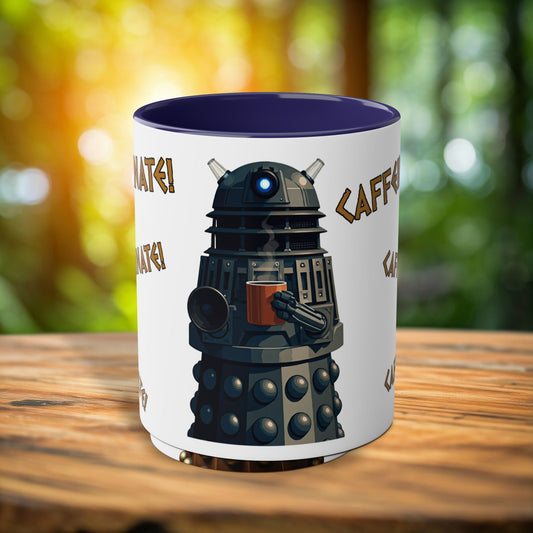 Doctor Who Dalek CAFFEINATE Mug No.1