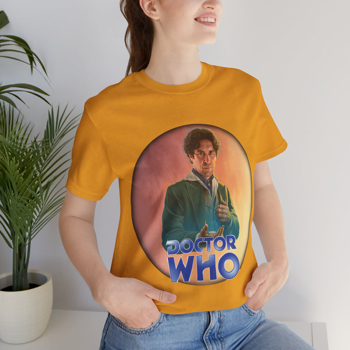 Doctor Who 8th Doctor Logo T-shirt — Paul McGann