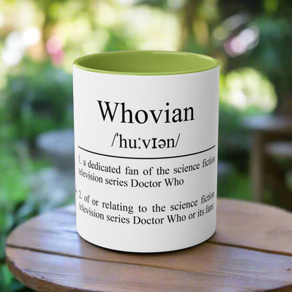Doctor Who Definition of a Whovian Mug