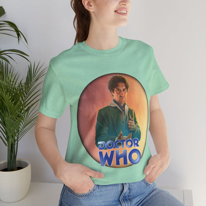 Doctor Who 8th Doctor Logo T-shirt — Paul McGann