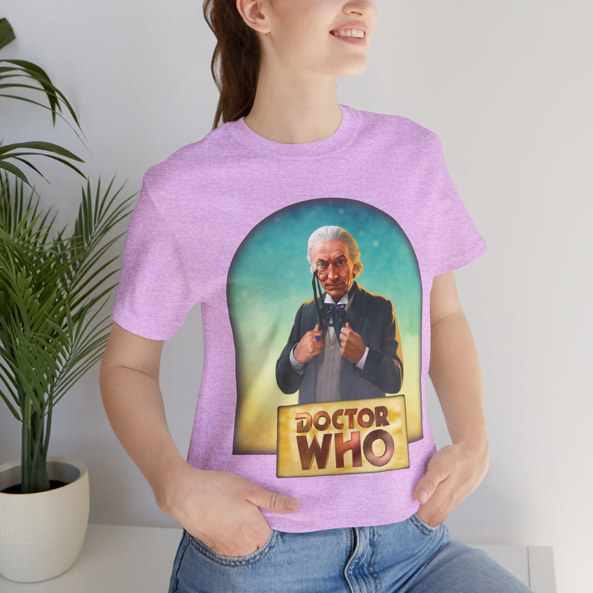 Doctor Who 1st Doctor Logo T-shirt — William Hartnell