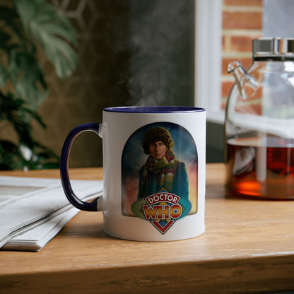 Doctor Who 4th Doctor Logo Mug — Tom Baker