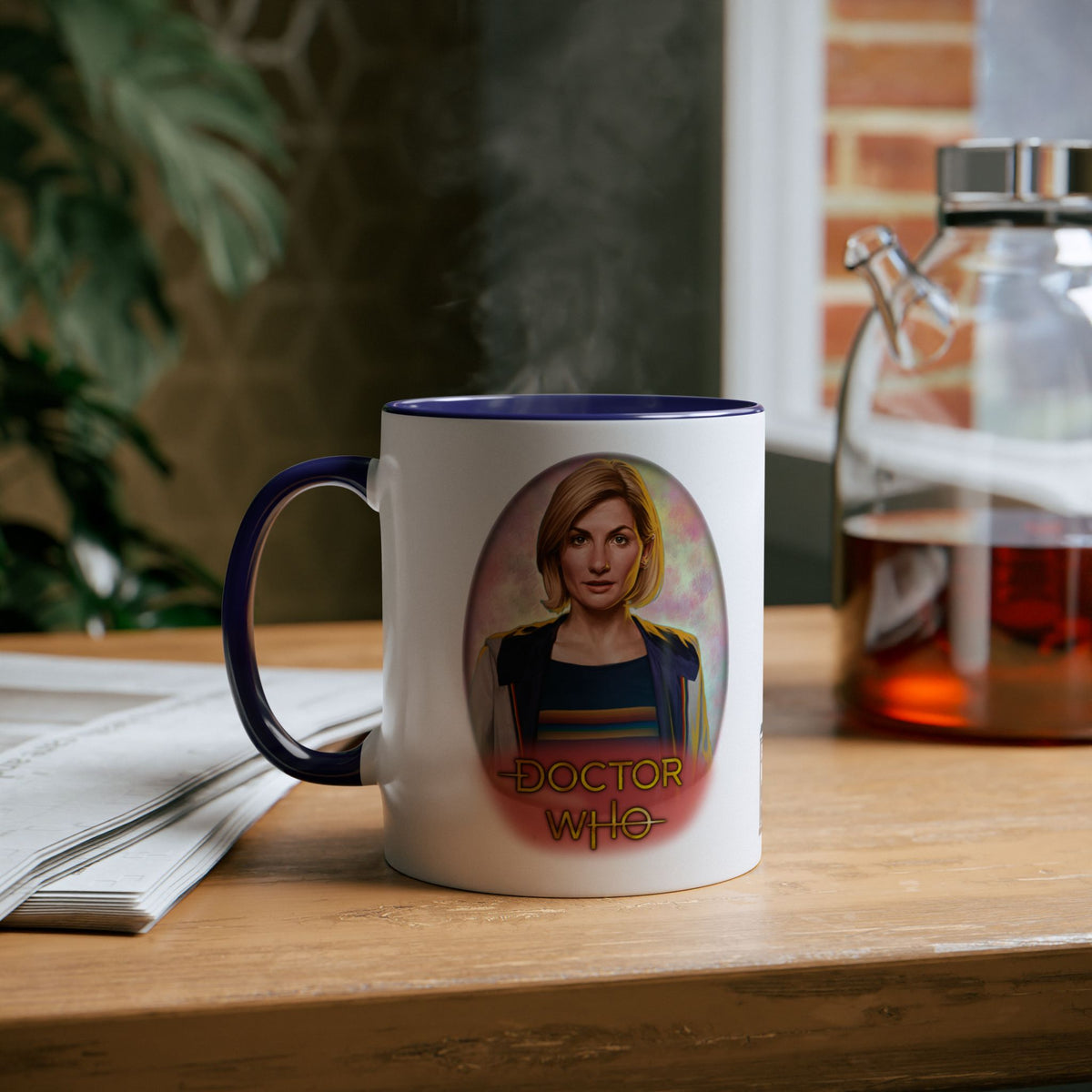 Doctor Who 13th Doctor Logo Mug — Jodie Whittaker