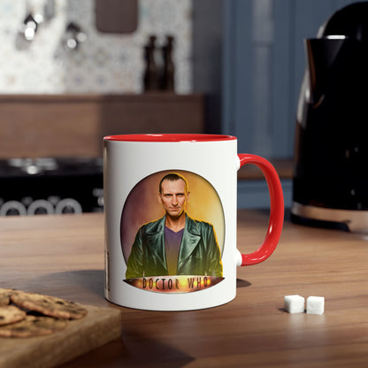 Doctor Who 9th Doctor Logo Mug — Christopher Eccleston