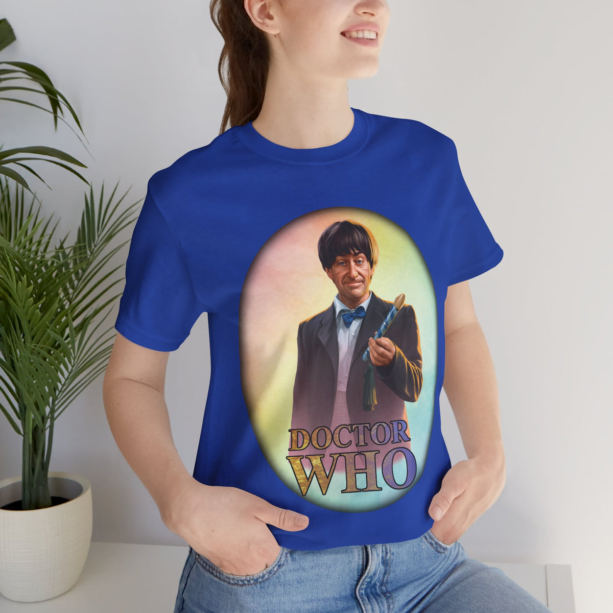 Doctor Who 2nd Doctor Logo T-shirt — Patrick Troughton