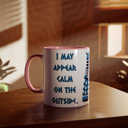 Doctor Who Dalek CAFFEINATE Mug No.10